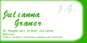 julianna graner business card